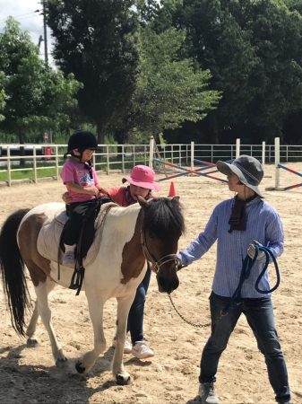 初めての乗馬